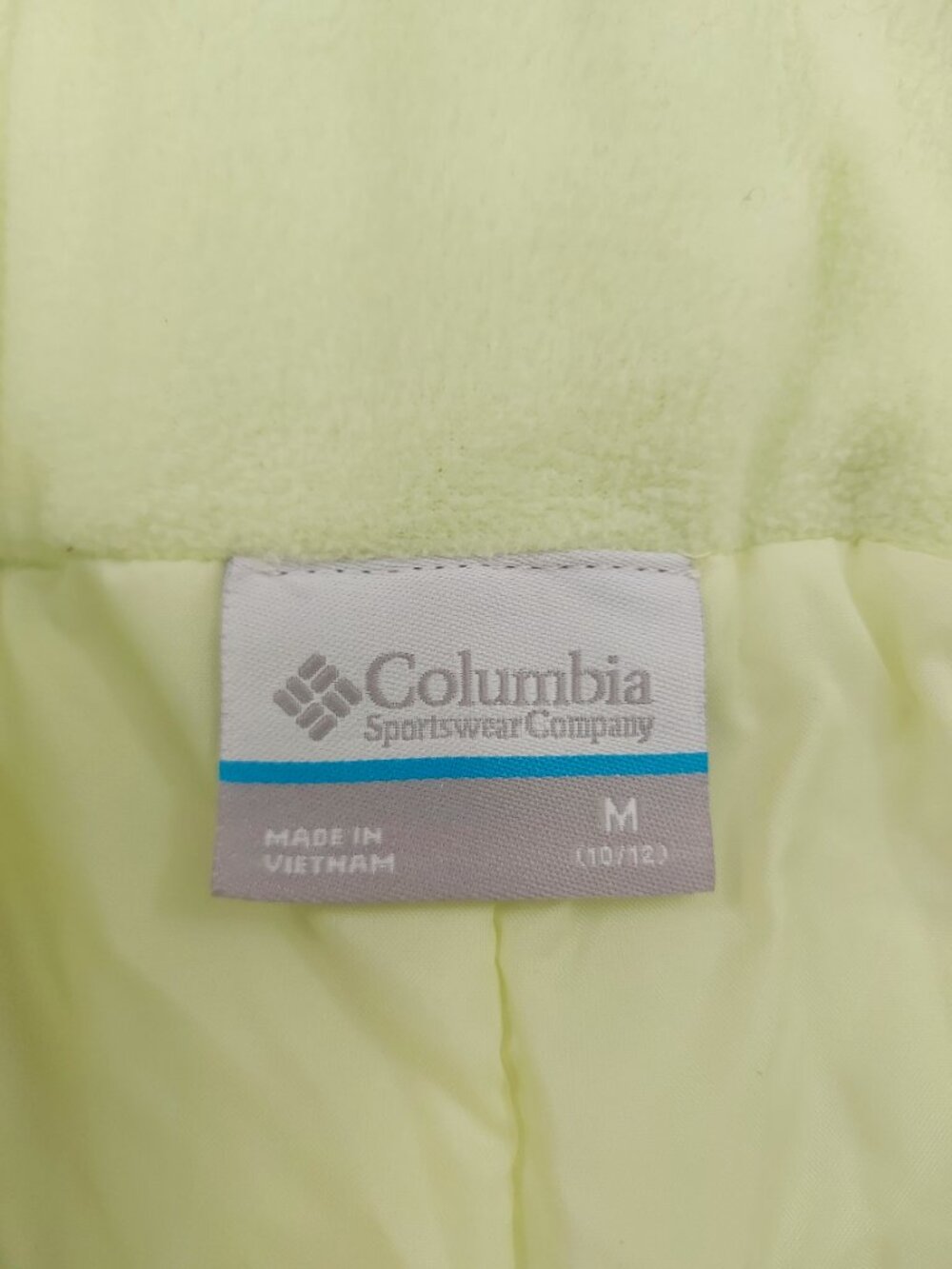 Columbia Kids Medium 10-12 Lime Green Snow Bib Pants Insulated Ski Snowboarding - Picture 8 of 11